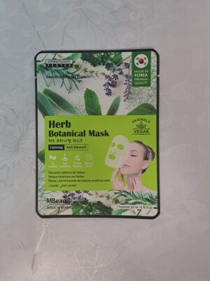 MASCARILLA BOTÁNICA DE HIERBAS