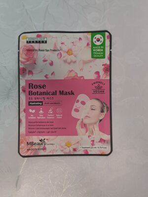 MASCARILLA BOTÁNICA DE ROSA