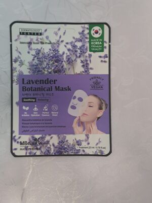 MASCARILLA BOTÁNICA DE LAVANDA