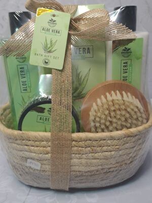 CESTA DE ALOE VERA