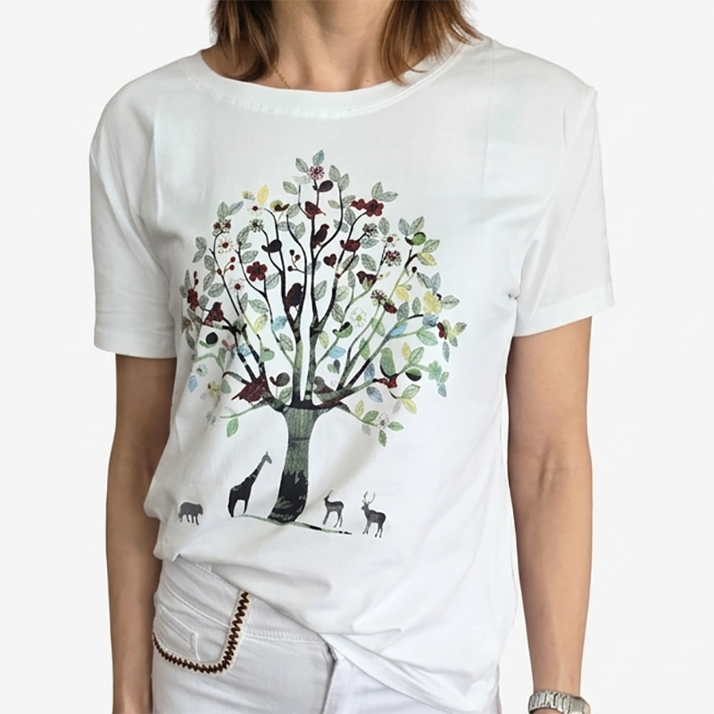 Camiseta "Naturaleza Viva"