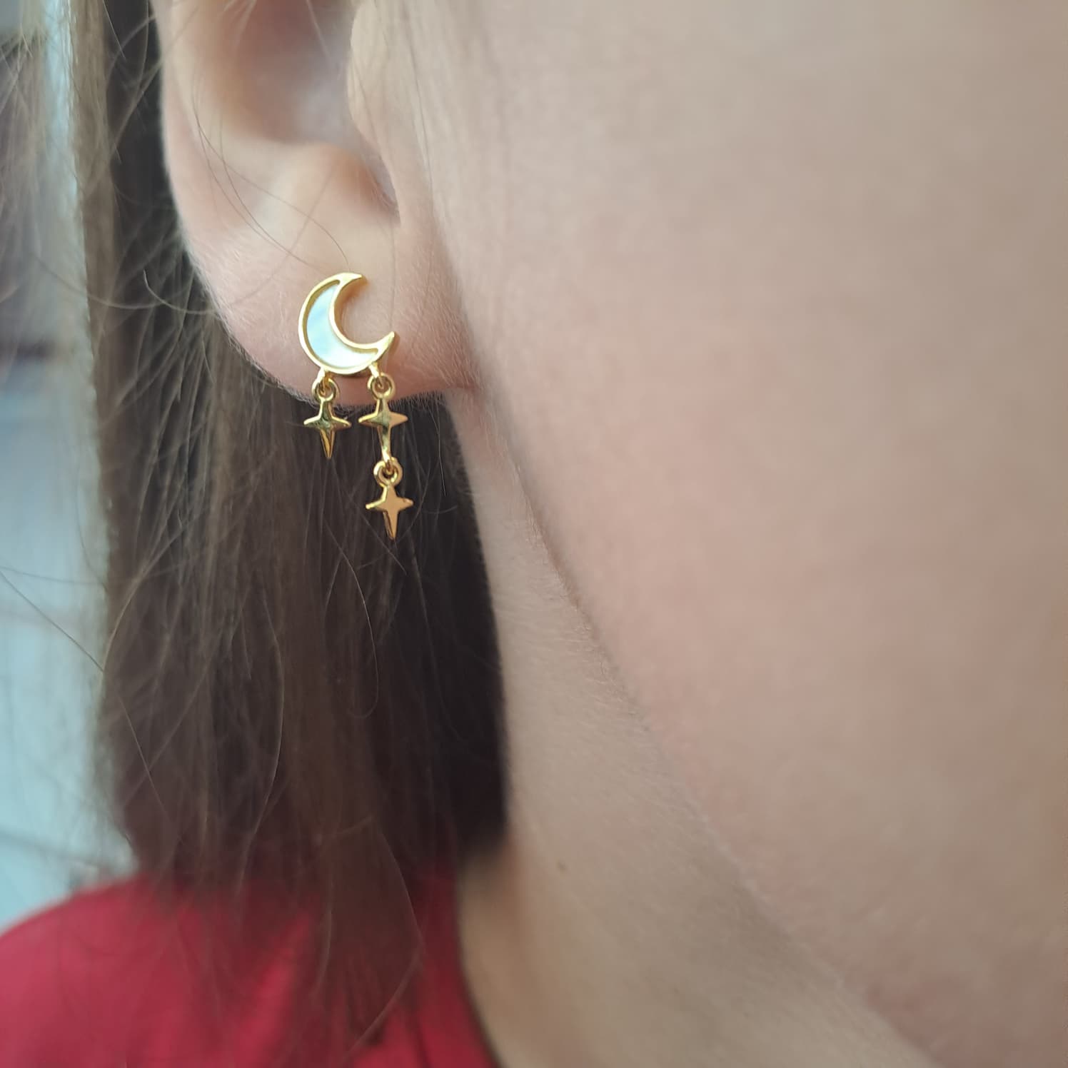 PENDIENTES LUNA - Imagen 2